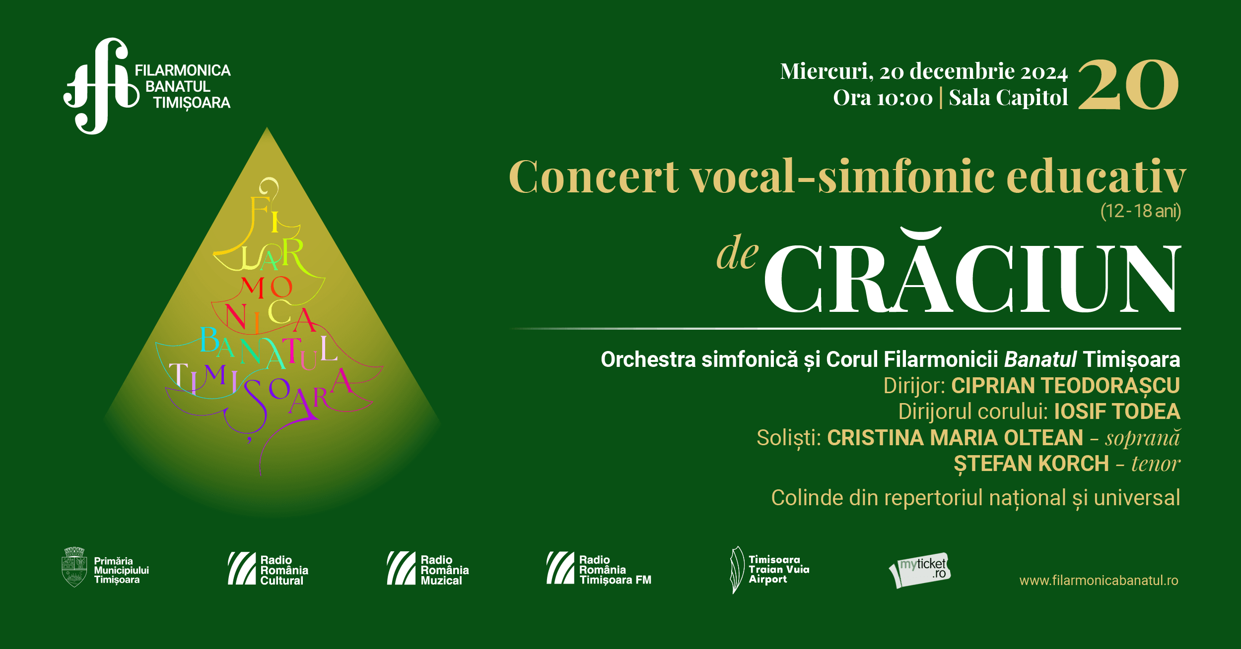 Concert Simfonic Educativ Craciun  20 Dec