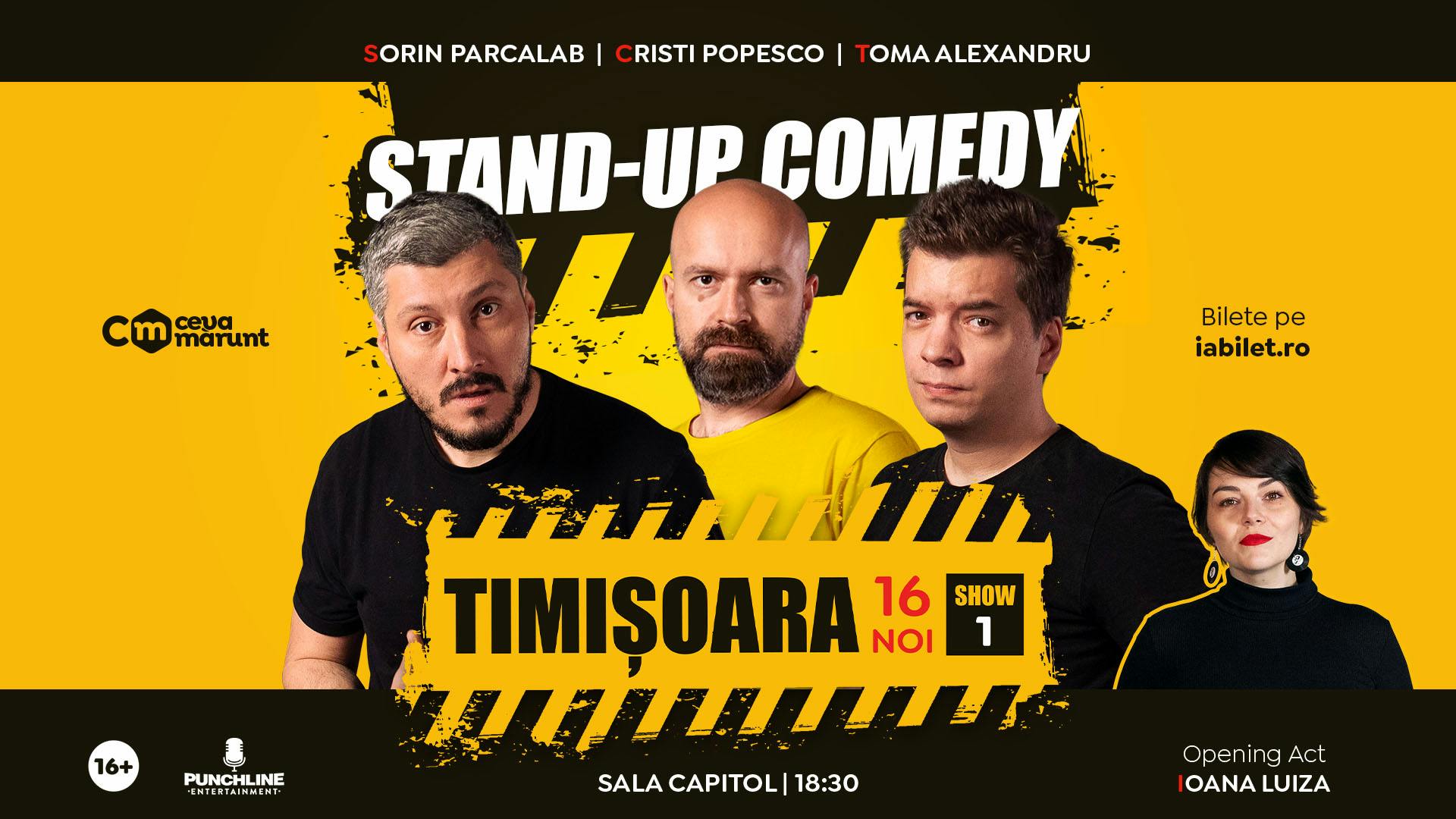 Noiembrie 16 Standup Comedy