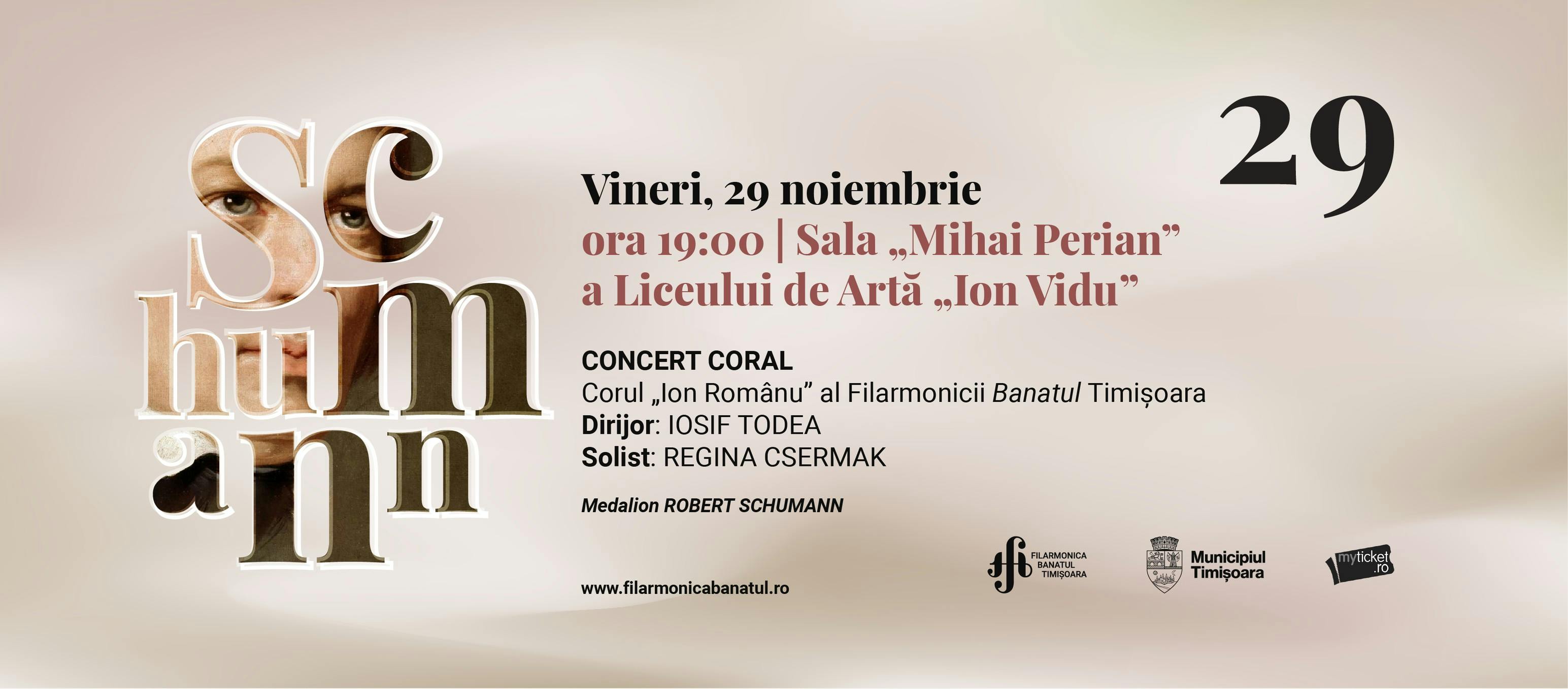 Noiembrie 29 Concert Coral Ion Vidu